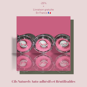 Cils Auto-Adhésifs Naturels et réutilisables ❣️