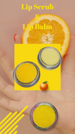Soin des lèvres 2en1-  Orange🍊💋